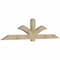 Ekena Millwork Redmond Rough Sawn Timber Gable Bracket, Douglas Fir, 108"W x 27"H x 4"D x 6"F, 6/12 Pitch GBW108X27X0406RED00RDF - alternate 2